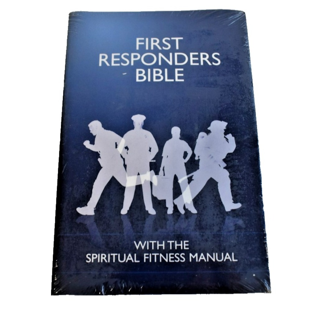 First Responders Bible with Spiritual Fitness Manual Mike Gallagher Fnd NEW